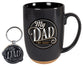 Boxed Gift Set: Dad's Mug & Metal Keyring With Scripture Verse (444ml)