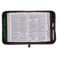Bible Cover Extra Large: Be Strong Brown/Tan (Joshua 1:9)
