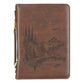 Bible Cover Medium: Wings Like Eagles Brown (Isaiah 40:31)