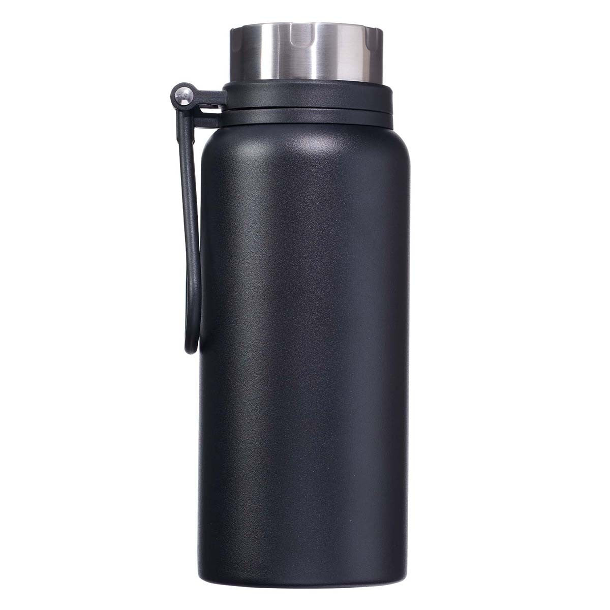 Water Bottle, Stainless Steel (946 ml): Best Dad, Joshua 1:9, Black