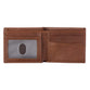 Leather Wallet: Blessed is the Man, Dark Brown, Jer. 17:7, Bi-Fold, Rfid-blocking, Gift Boxed
