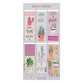 Bookmark Magnetic - set of 6: Grow in Grace, Succulents