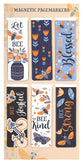 Bookmark Magnetic - set of 6: Let It Bee