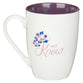Ceramic Mug: Be Still (Psalm 46:10) Purple Inside (355 Ml)