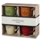Ceramic Mugs (Set Of 4) 384 ML: Faith, Trust, Hope, Be Still
