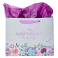 Gift Bag Large Landscape: May God's Grace Be With You Succulents (Col. 4:18)