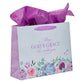 Gift Bag Large Landscape: May God's Grace Be With You Succulents (Col. 4:18)