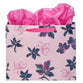 Gift Bag Large Landscape: May God's Grace Be With You Pink/Navy (Hebrews 13:25)