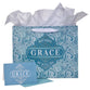 Gift Bag Large Landscape: May God's Grace Be With You, Paisley