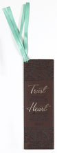 Bookmark With Ribbon: Trust in the Lord Brown (Proverbs 3:5)