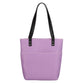 Bible Tote: Be Still and Know Purple Butterflies, Felt (Psalm 46:10), Magnetic Button Closur