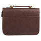 Bible Cover Large: Be Strong Brown/Tan (Joshua 1:9)