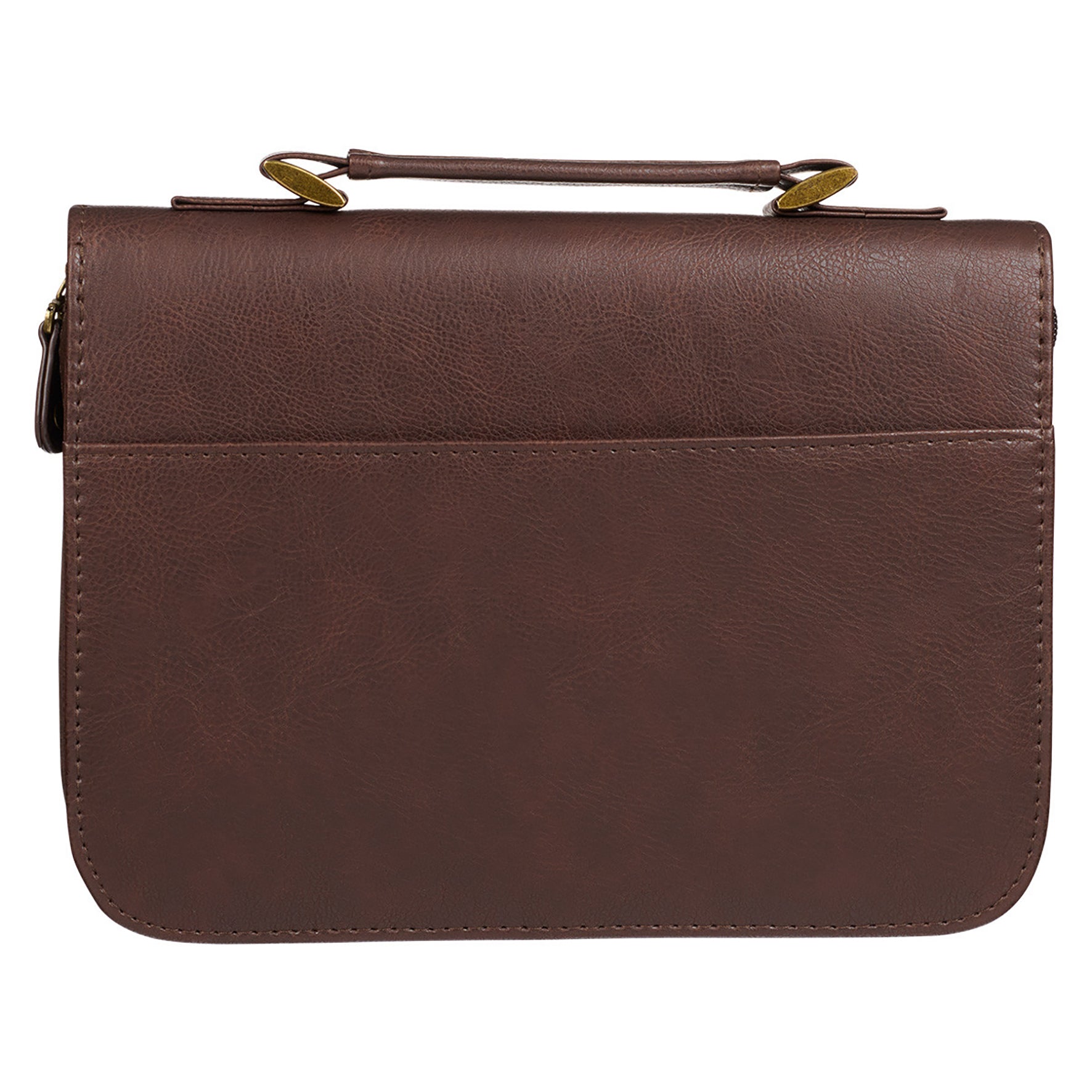 Bible Cover Medium: Be Strong Brown/Tan (Joshua 1:9)