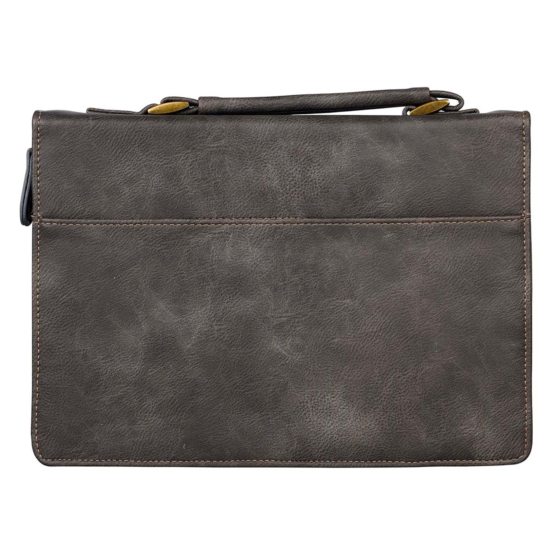 Bible Cover Medium: Be Still and Know That I Am God, Grey Landscape