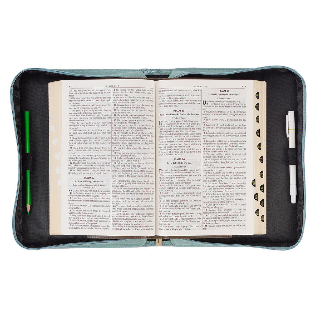 Bible Cover Large: I Know the Plans...Hope & a Future Gold Accents, Floral (Jer 29:11)