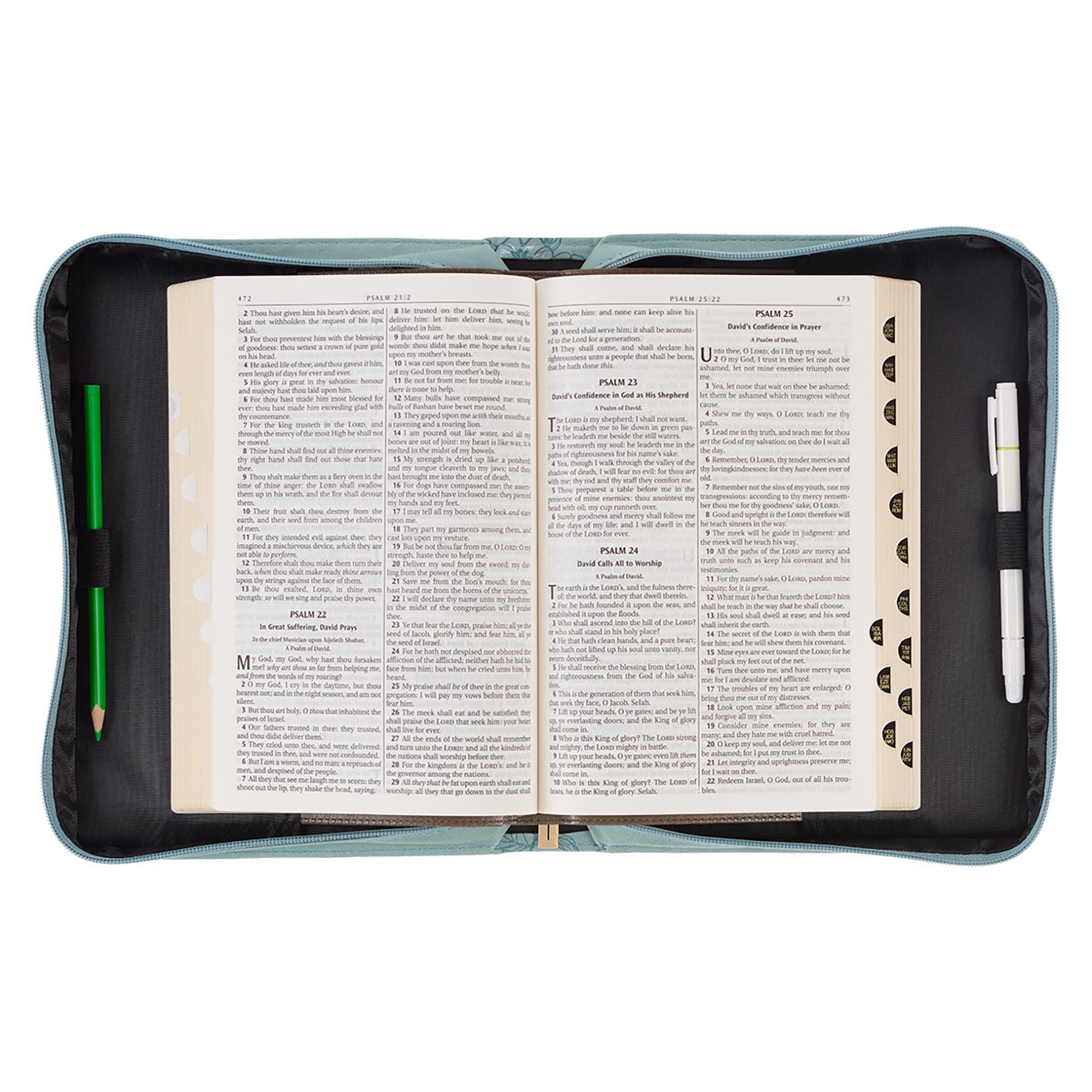 Bible Cover Medium: I Know the Plans...Hope & a Future Gold Accents/ Floral (Jer 29:11)