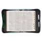 Bible Cover Medium: I Know the Plans...Hope & a Future Gold Accents/ Floral (Jer 29:11)