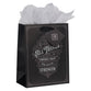 Gift Bag Medium: All Things Through Christ Black (Phil 4:13)