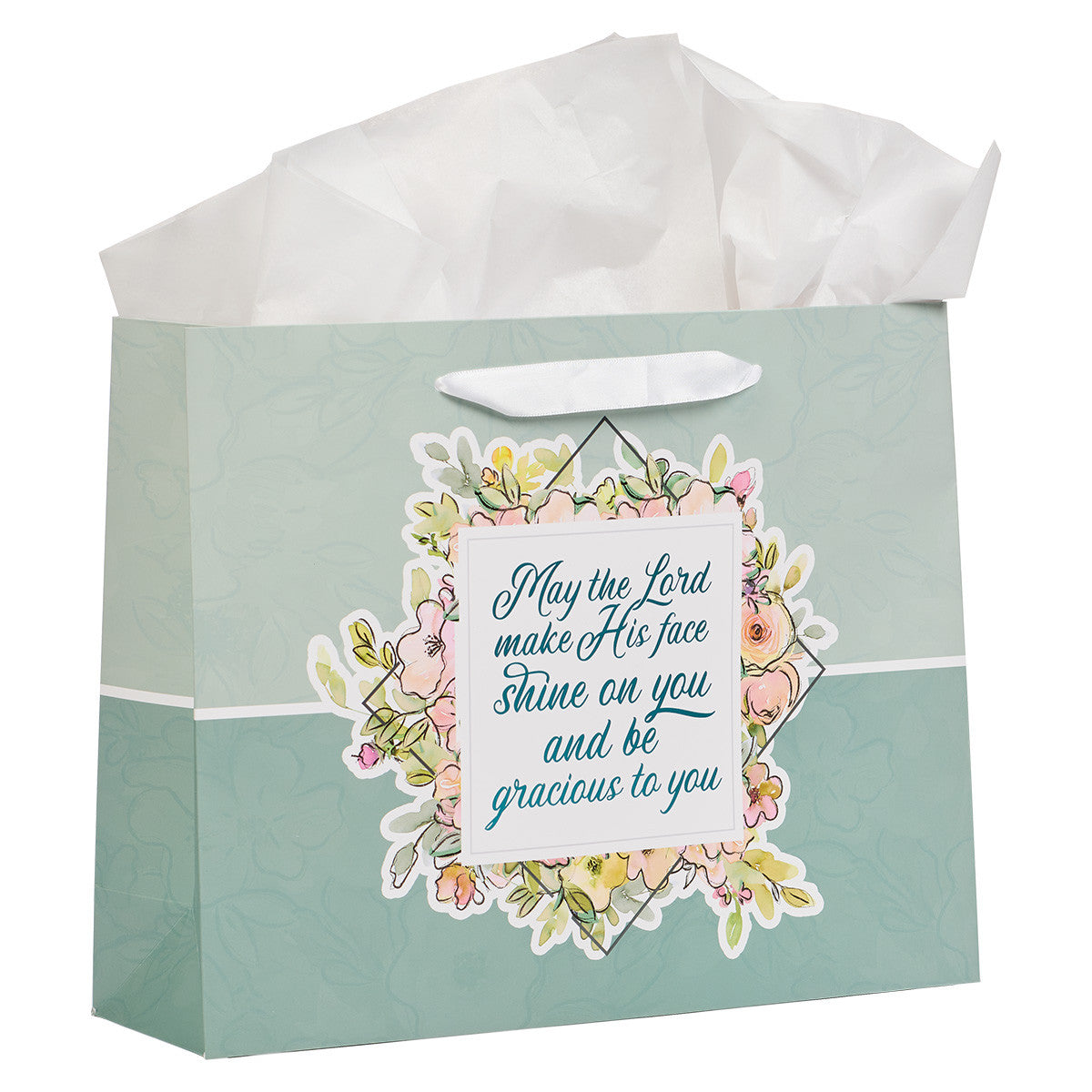Gift Bag Large Landscape: May His Face Shine Upon You (Numbers 6:24)