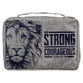 Bible Cover Medium: Be Strong and Courageous Lion (Joshua 1:9)