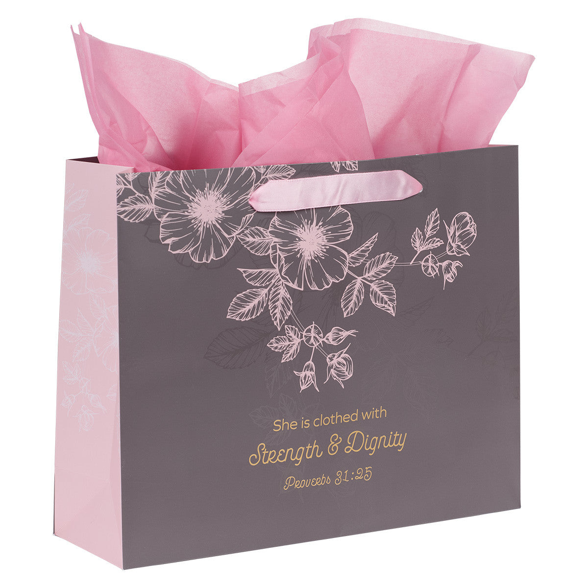 Gift Bag Large Landscape: Strength & Dignity