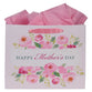 Gift Bag Large Landscape: Happy Mother's Day, Pink Floral