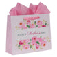 Gift Bag Large Landscape: Happy Mother's Day, Pink Floral