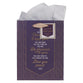 Gift Bag Medium: Bless You & Keep You Purple (Numbers 6:24-25)