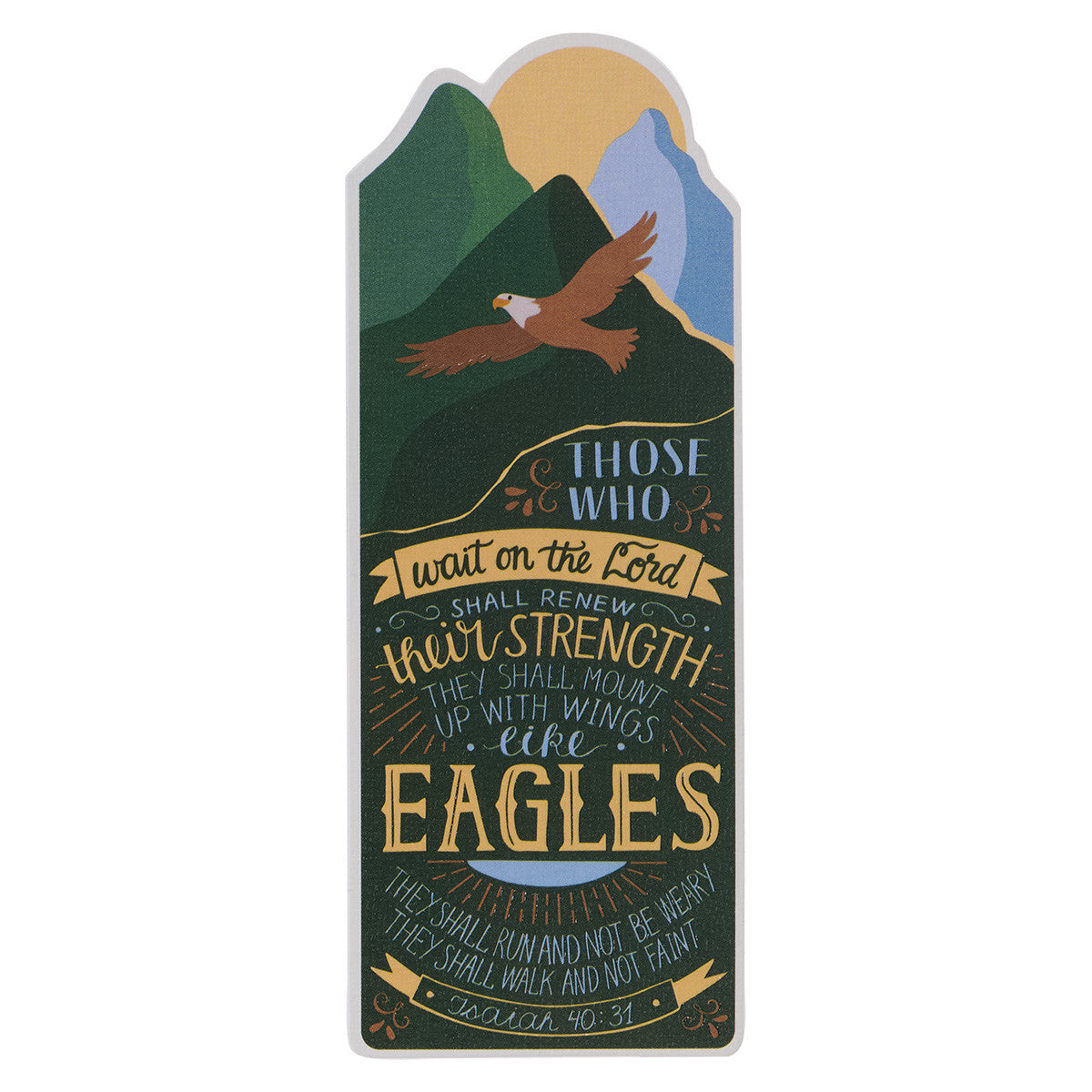 Bookmark: Those Who Wait on the Lord Eagle (Isaiah 40:31)