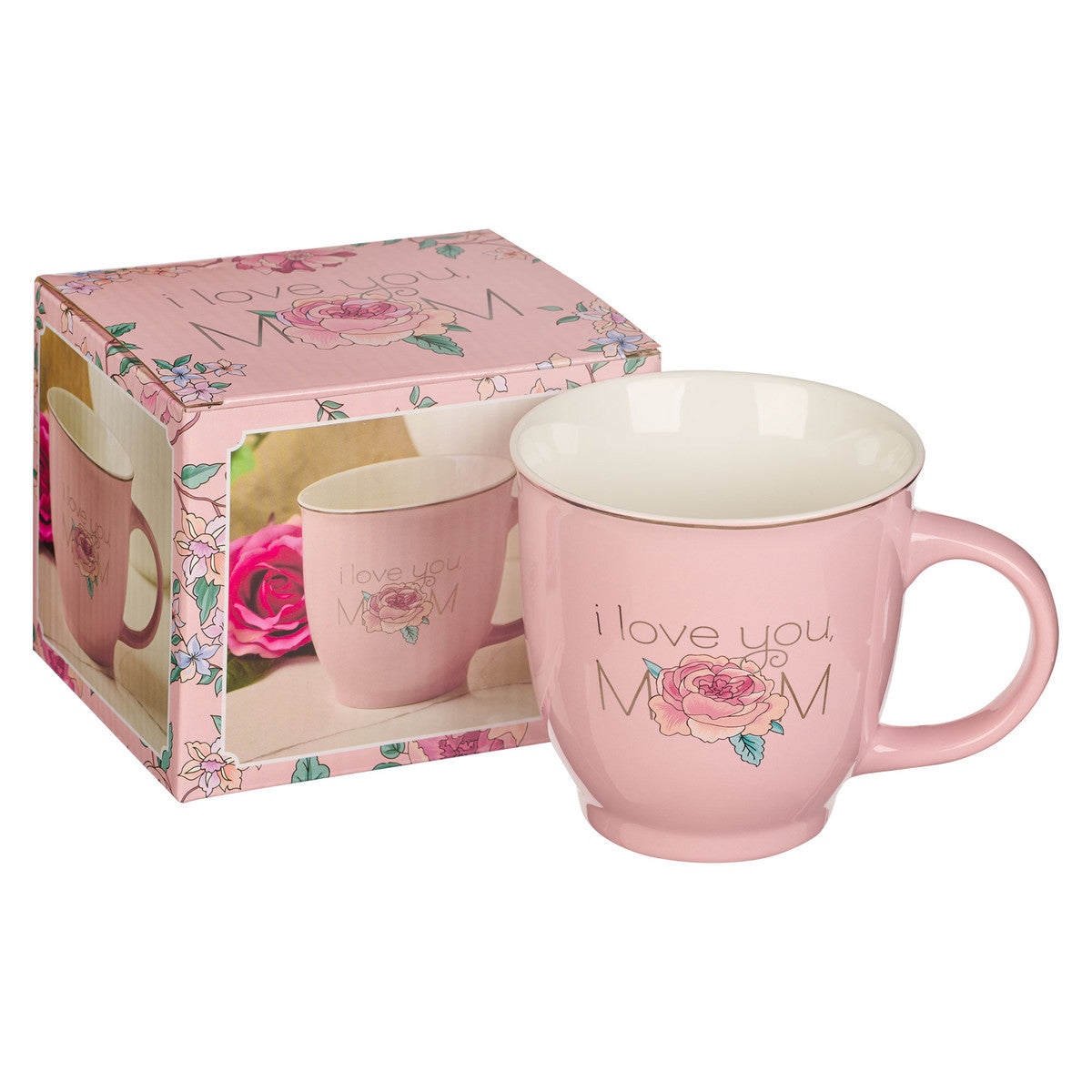 Ceramic Mug: I Love You Mum (Precious Rubies Collection) (414ml)