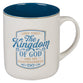 Ceramic Mug: Kingdom of God, Navy Inside (414ml)