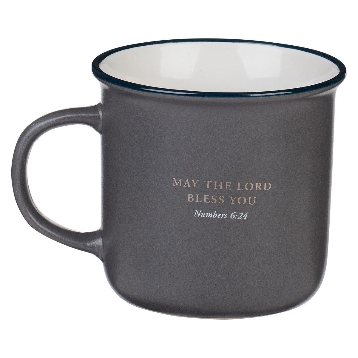 Ceramic Mug: Great Pastor, Grey, Foil Accents (384 Ml)