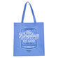 Reusable Tote Bag: Kingdom of God Blue (Matt. 6:33)
