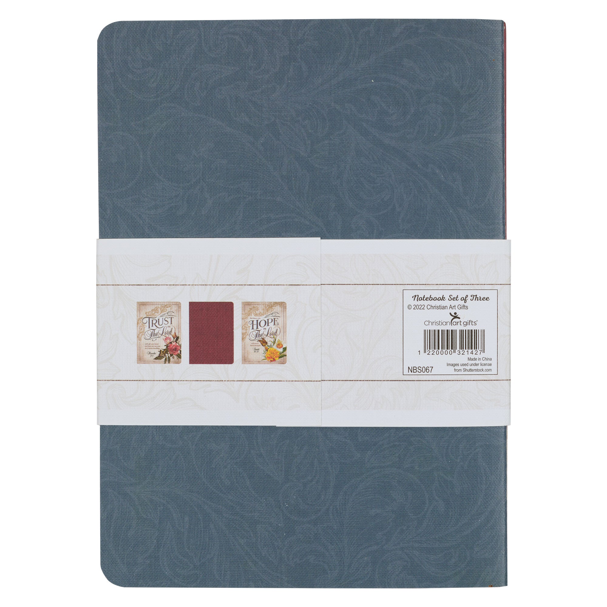 Notebook: Hope & Trust Collection (Set Of 3)
