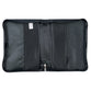 Bible Cover Medium: Walk By Faith, Black/Grey (2 Cor 5:7)