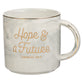 Ceramic Mug: Hope & a Future, Jer. 29:11, Marbled, Foil Accents (384 Ml)