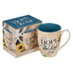 Ceramic Mug: Hope in the Lord (Hope & Trust Collection) Blue Inside (355ml)