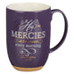 Ceramic Mug: His Mercies Are New Every Morning, Purple (Jewel Tone Collection) (444 Ml)