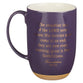 Ceramic Mug: His Mercies Are New Every Morning, Purple (Jewel Tone Collection) (444 Ml)