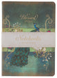 Large Notebook Set of 3: Blessed Blue Peacock (Jer 17:7) (Secret Garden Series)