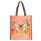 Reusable Tote Bag: Grace Orange Butterfly (Eph 2:8) (Secret Garden Series)