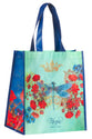 Reusable Tote Bag: Hope Teal Dragonfly (Isaiah 40:31) (Secret Garden Series)