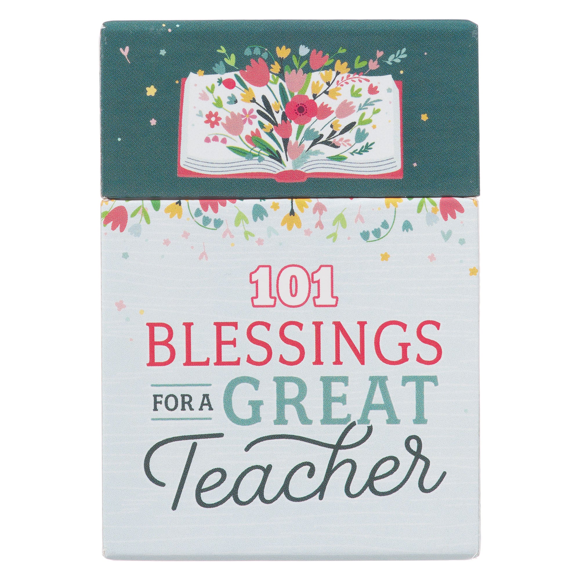 Box of Blessings: 101 Blessings For a Great Teacher (Teal Best Teacher Series)