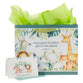 Gift Bag Large Landscape: Every Good and Perfect Gift, Green Jungle Animals (James 1:17)