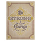 Jigsaw Puzzle (500 Pieces): Be Strong and of Good Courage, Joshua 1:9