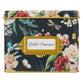 Bible Promises in a Tin: Navy Floral, 50 Double-Sided Cards