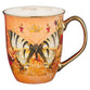 Ceramic Mug, 473ml: Grace Orange Butterfly (Eph 2:8) (Secret Garden Series)