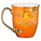 Ceramic Mug, 473ml: Grace Orange Butterfly (Eph 2:8) (Secret Garden Series)