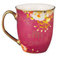 Ceramic Mug, 473ml: Be Still Pink Butterfly (Psalm 46:10) (Secret Garden Series)