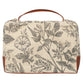 Bible Cover Large: Amazing Grace, Brown/Floral Canvas (2 Cor 12:9) (Amazing Grace Natural Series)